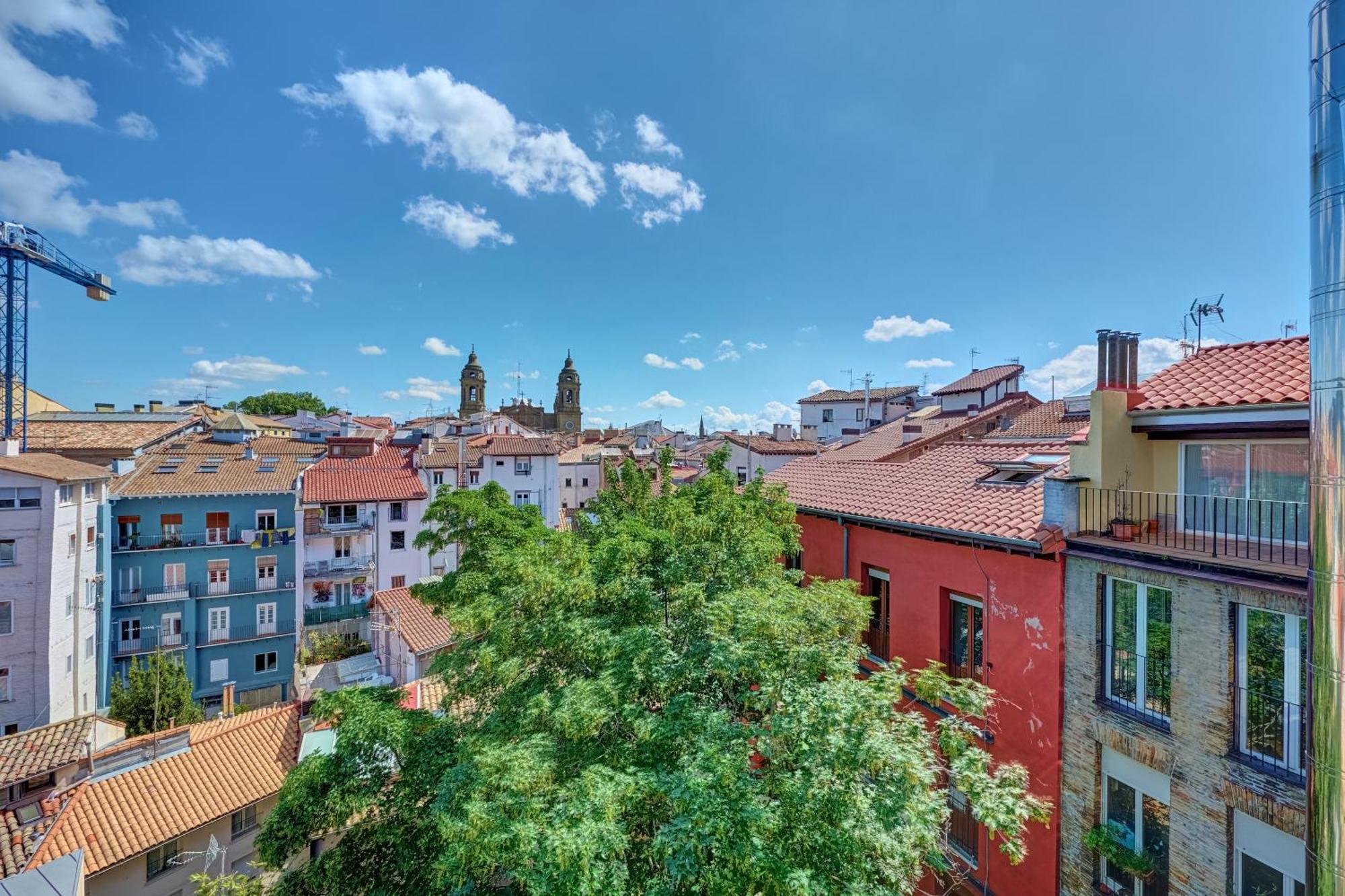 Atalaya Sobre El Casco Antiguo By Clabao Daire Pamplona Dış mekan fotoğraf